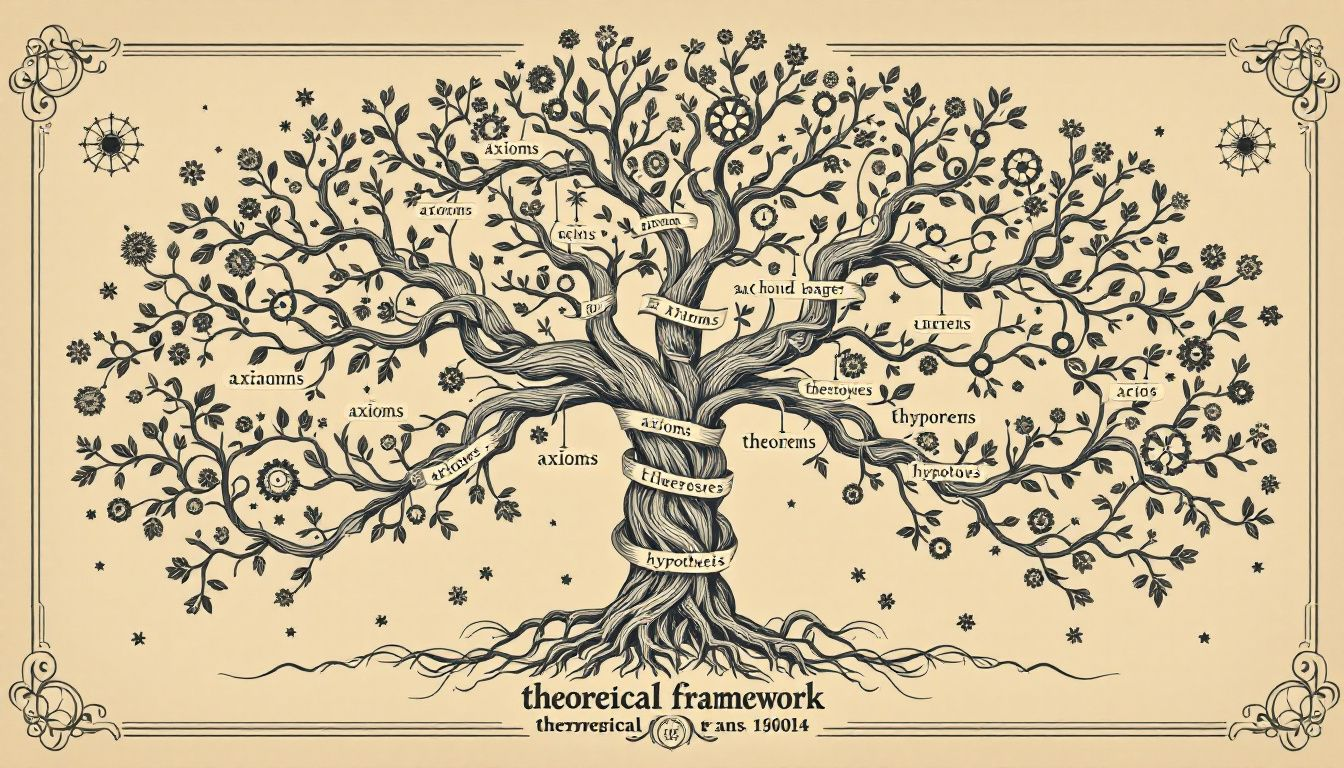 A visual representation of the benefits of a well-developed theoretical framework.