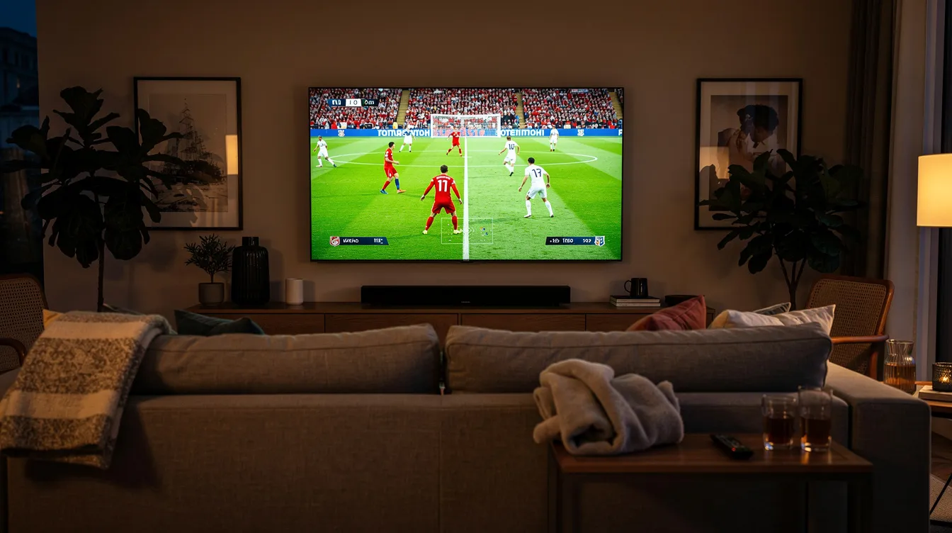 tv soccer match