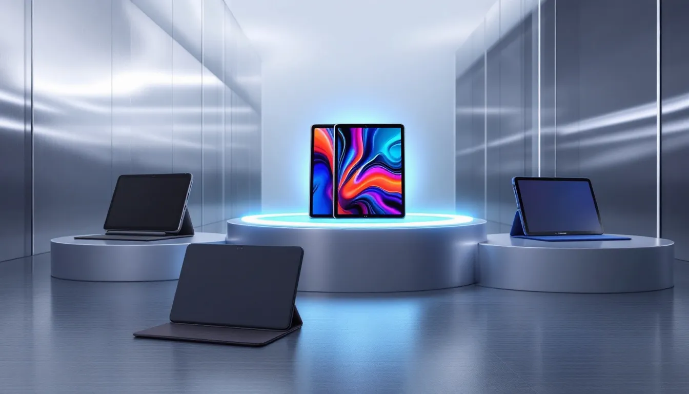 Vergleich von High-End, Mittelklasse und Budget Tablets für unterschiedliche Nutzerbedürfnisse.