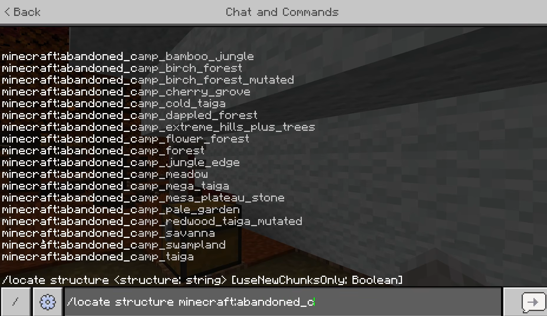 How to Find Abandoned Camps by Using Commands