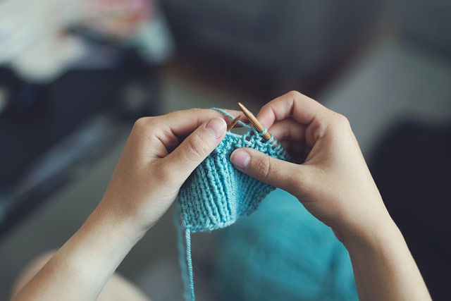 knit, sew, girl, hobby
