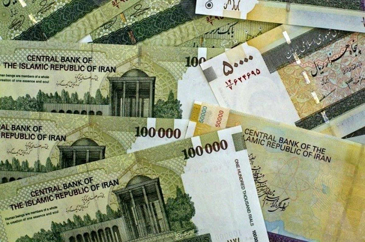 Illustration of Islamic Republic of Iran bank notes. 