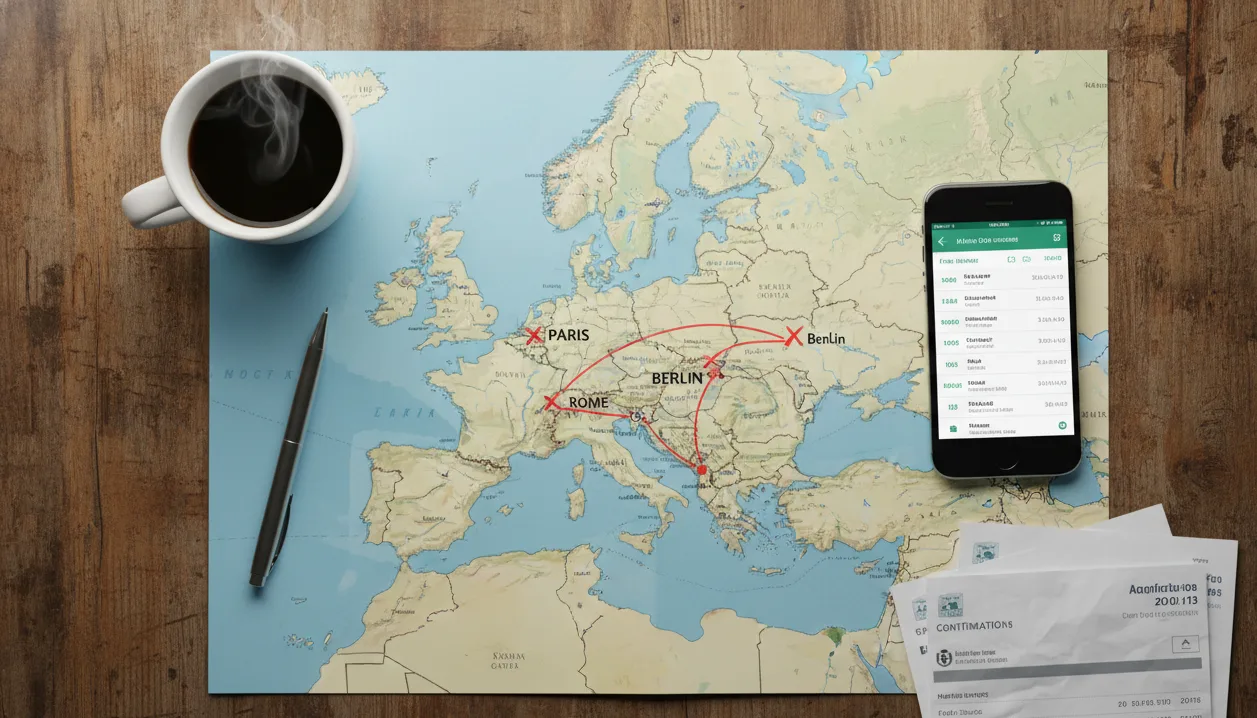 Complete Schengen visa file checklist including dummy ticket