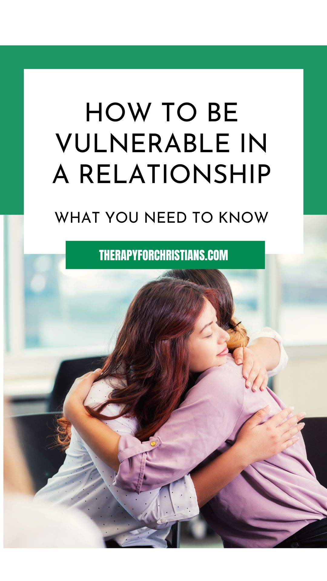 being vulnerable in relationship  and how to practice vulnerability Pin