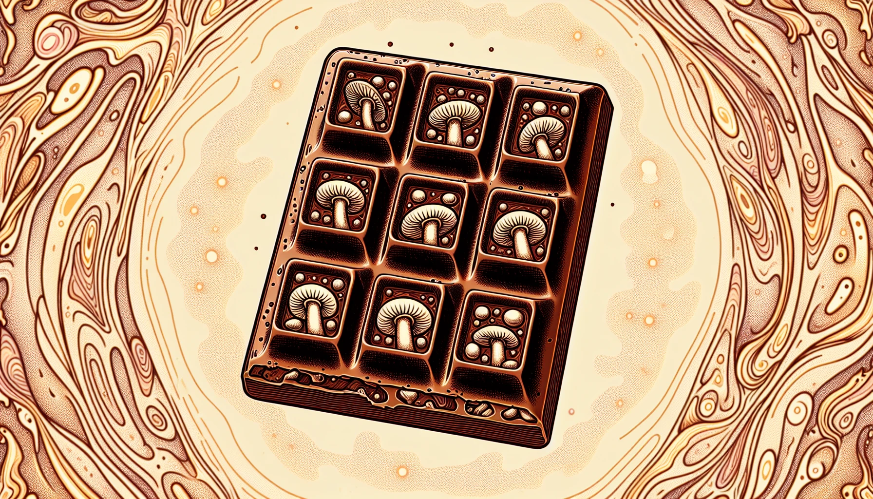Micro-Dosing Hixotic Magic Mushies Chocolate Bar for Controlled Effects