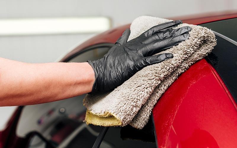 High GSM car drying towel
