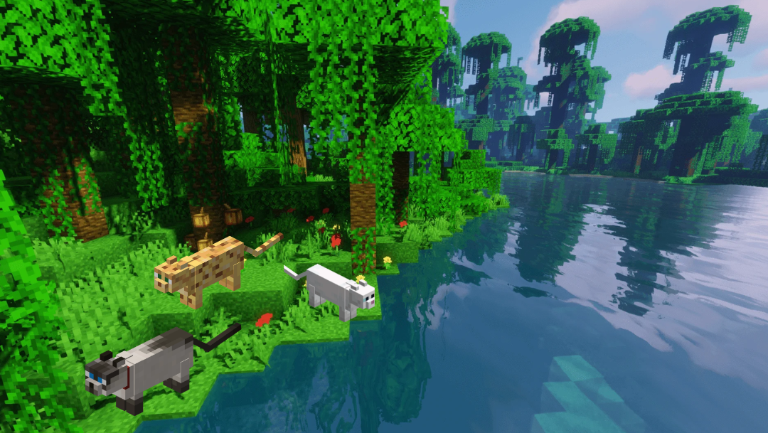 Finding Ocelots in Minecraft