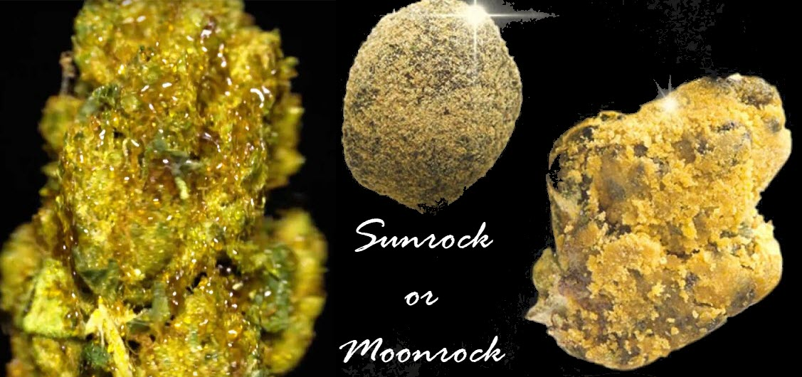 Weed Sun Rocks vs Moon Rocks
