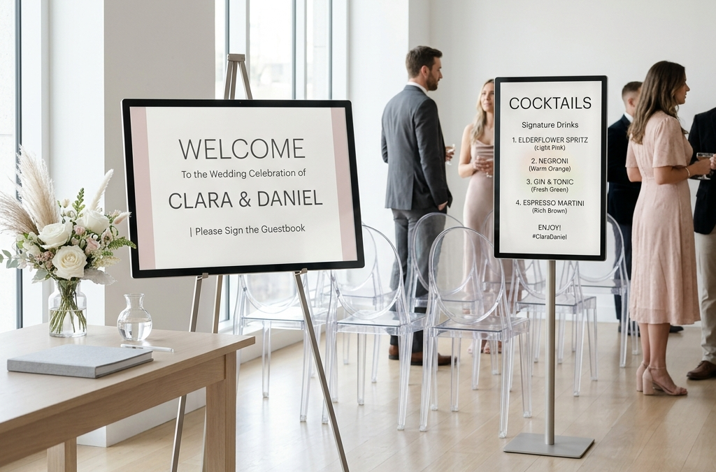 What Signage Do I Need for My Wedding? 10 modern and minimal wedding signage