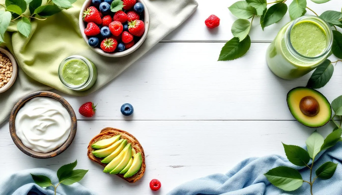 A traveler enjoying a healthy meal while on the go, supporting gut health.