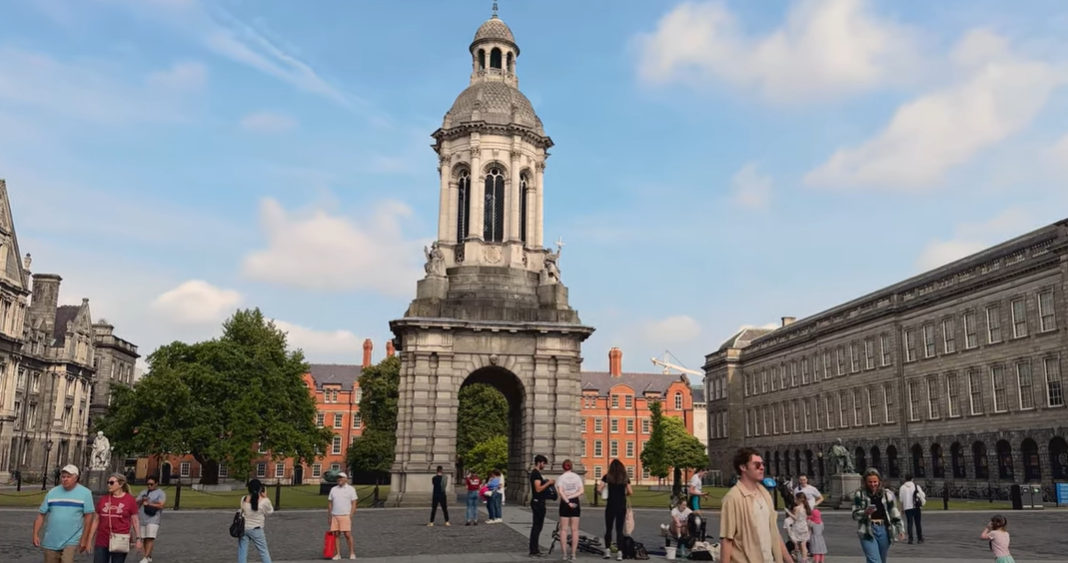 Trinity College and The Book of Kells, Dublin