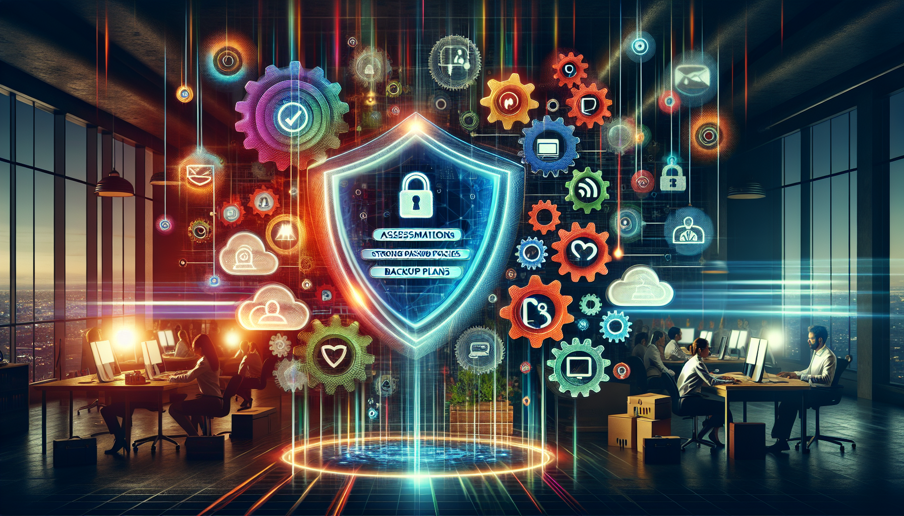 Proactive measures to prevent cyber attacks in SMBs.