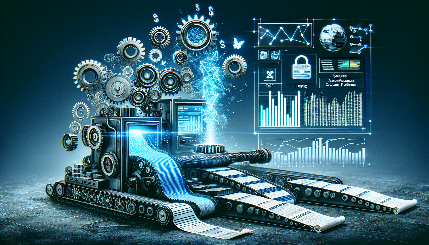 Illustration of automated financial processes