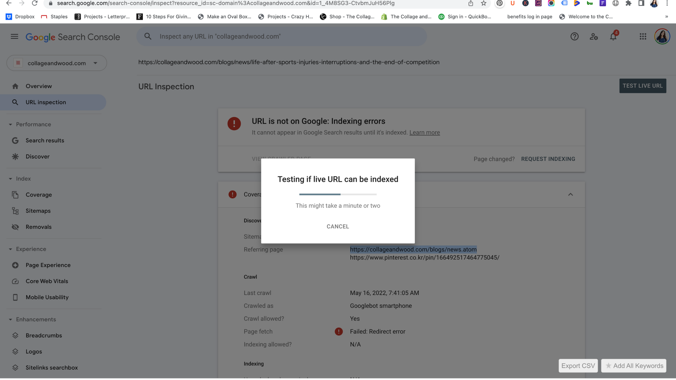 Search Console is an amazing audit tool that gives you information for free that other websites charge you for (reselling you the GSC information!)
