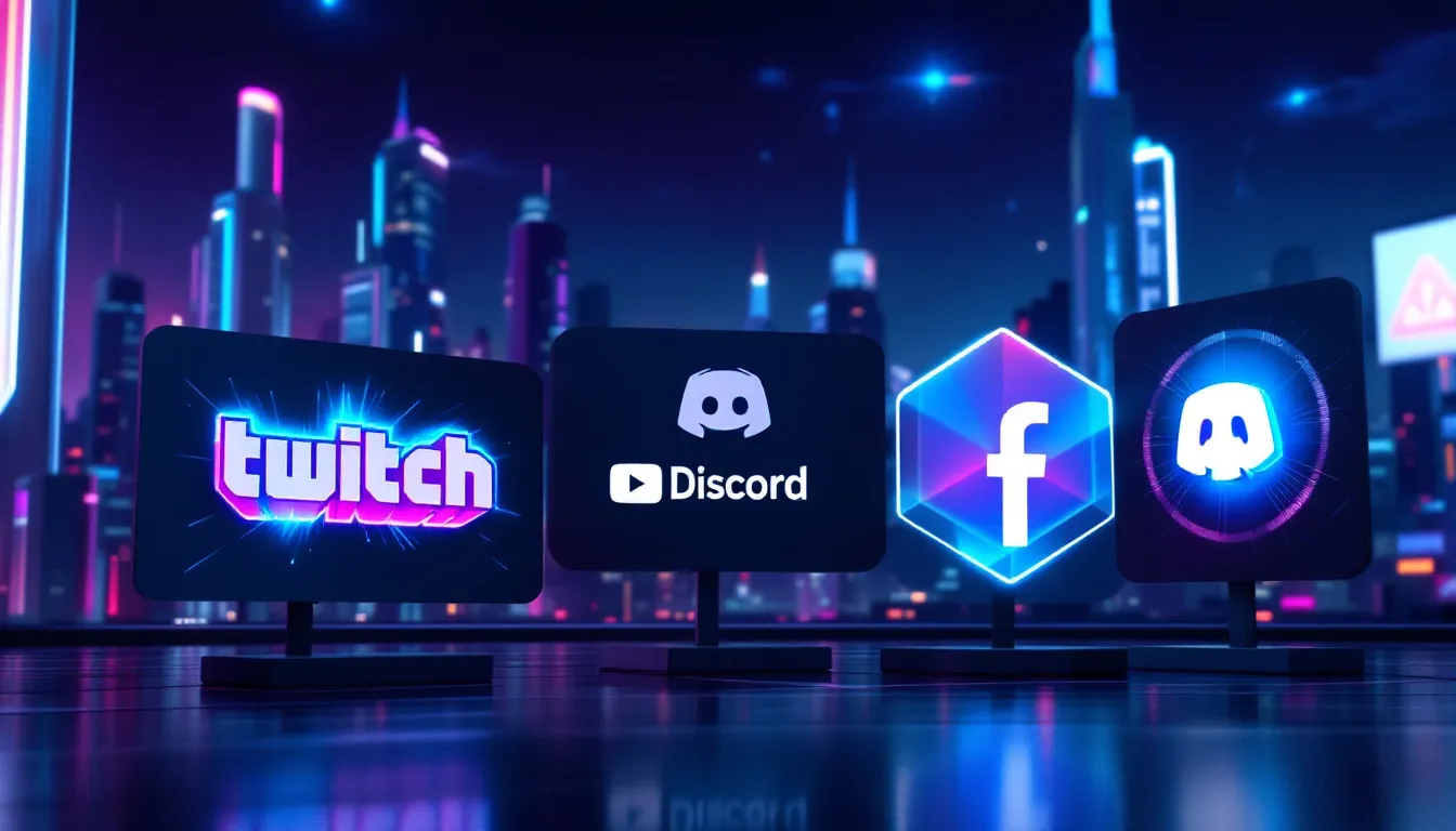 Social media platforms used in iGaming marketing.