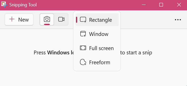 screenshot on windows