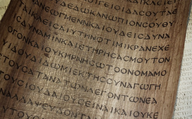 bible, manuscript, papyrus