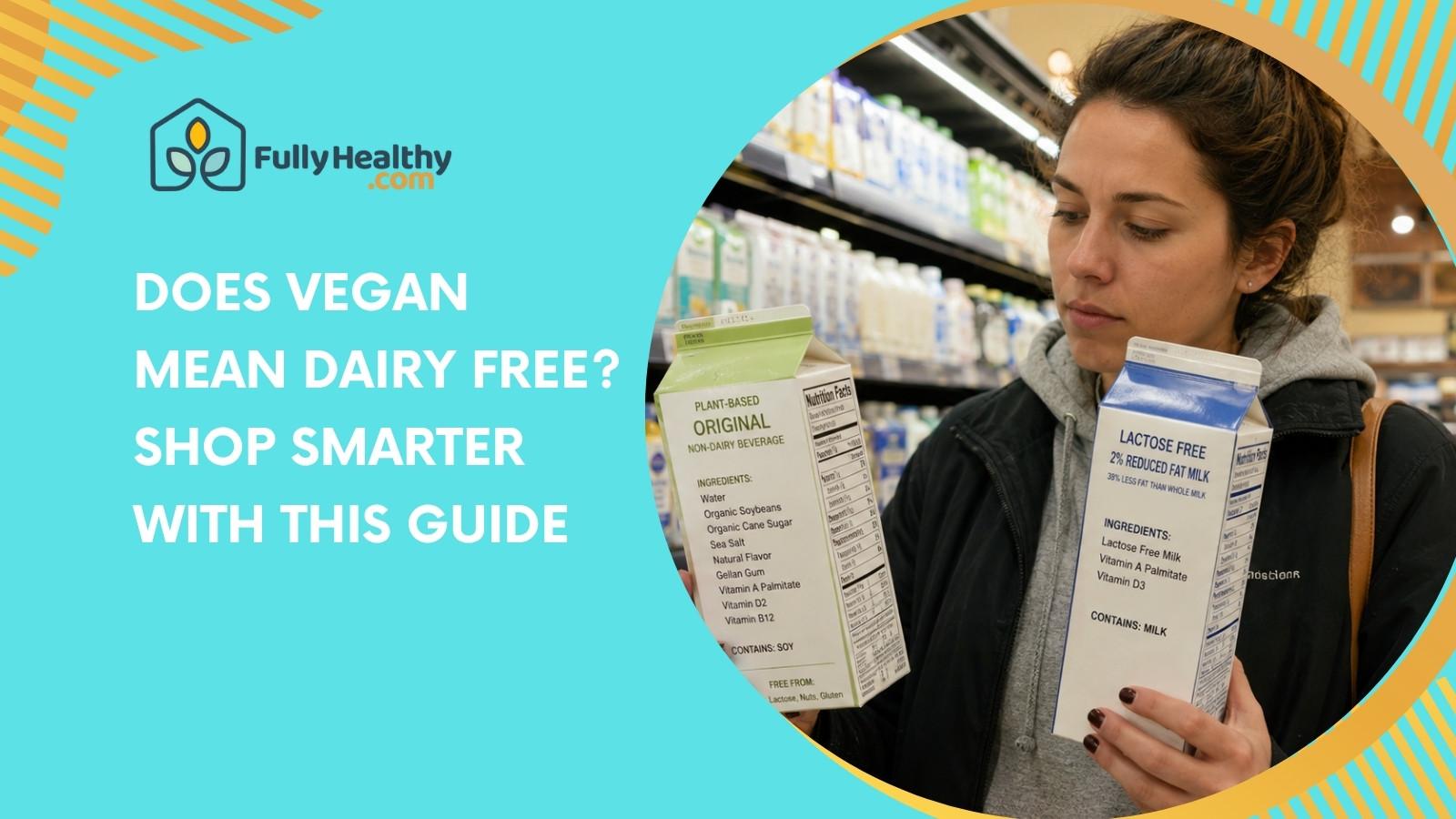 Does Vegan Mean Dairy Free? Shop Smarter With This Guide