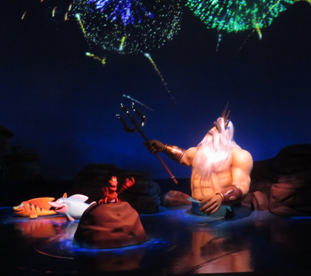 King Trion Voyage of the Little Mermaid Ride