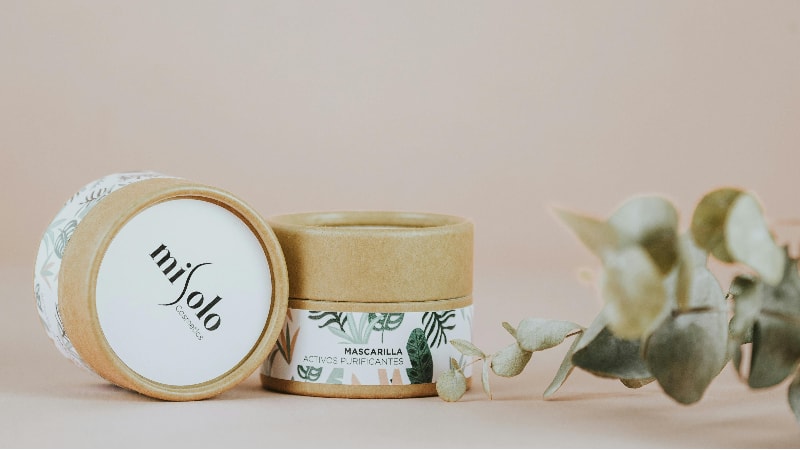 Sustainable cosmetic packaging