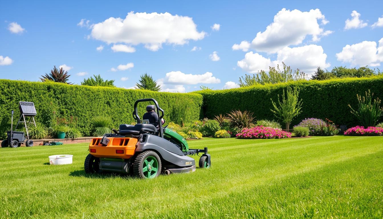 lawn mowing business