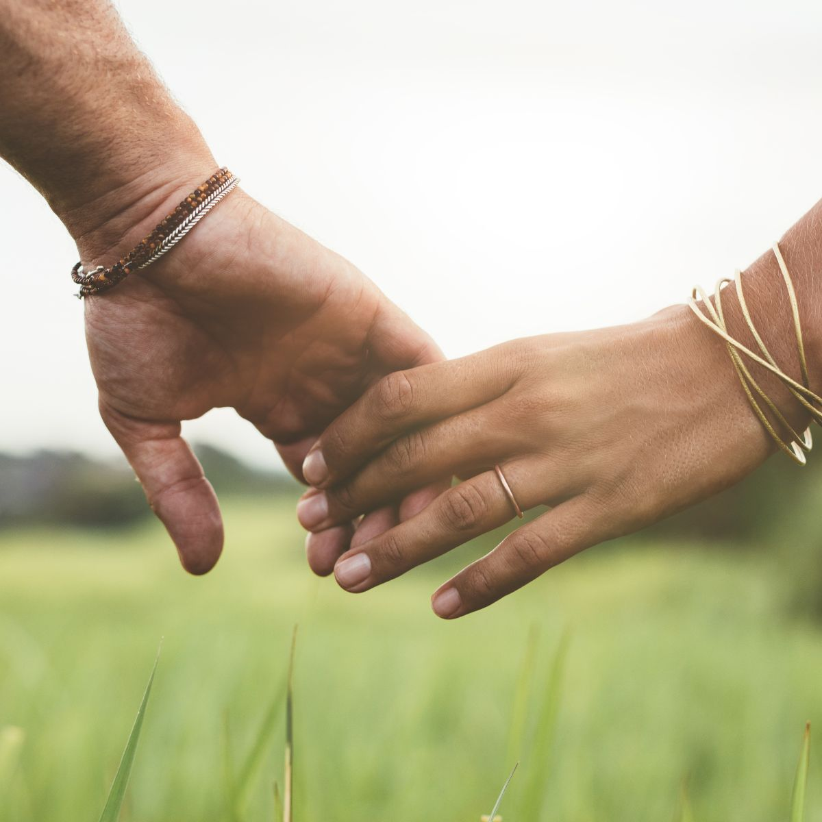 Holding hands - Featured in: How Does A Taurus Man Test A Woman