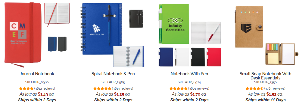 Custom Notebooks & Journals