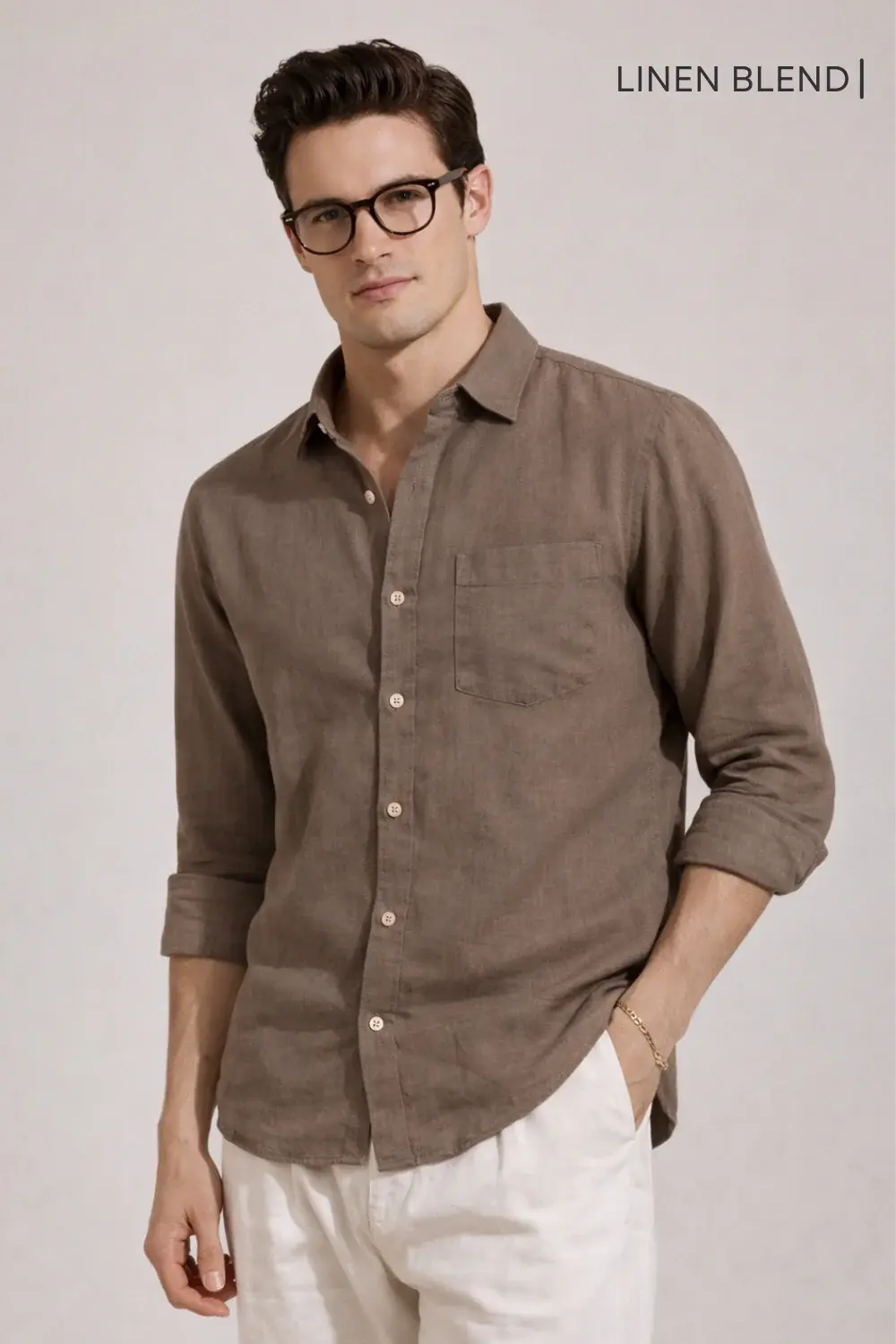 Upgrade Your Wardrobe with the Perfect full sleeve shirt for men by Nobero