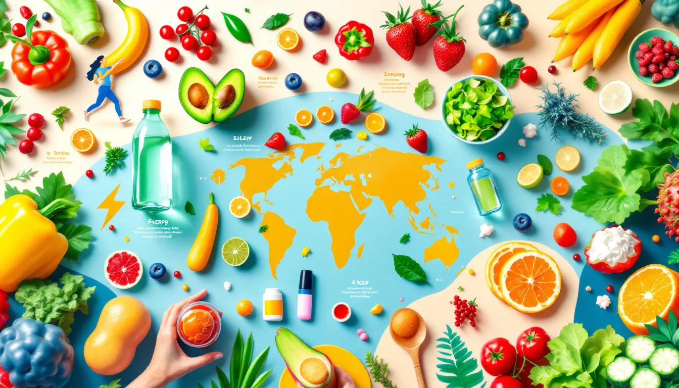 Healthy lifestyle choices for maintaining a strong immune system.