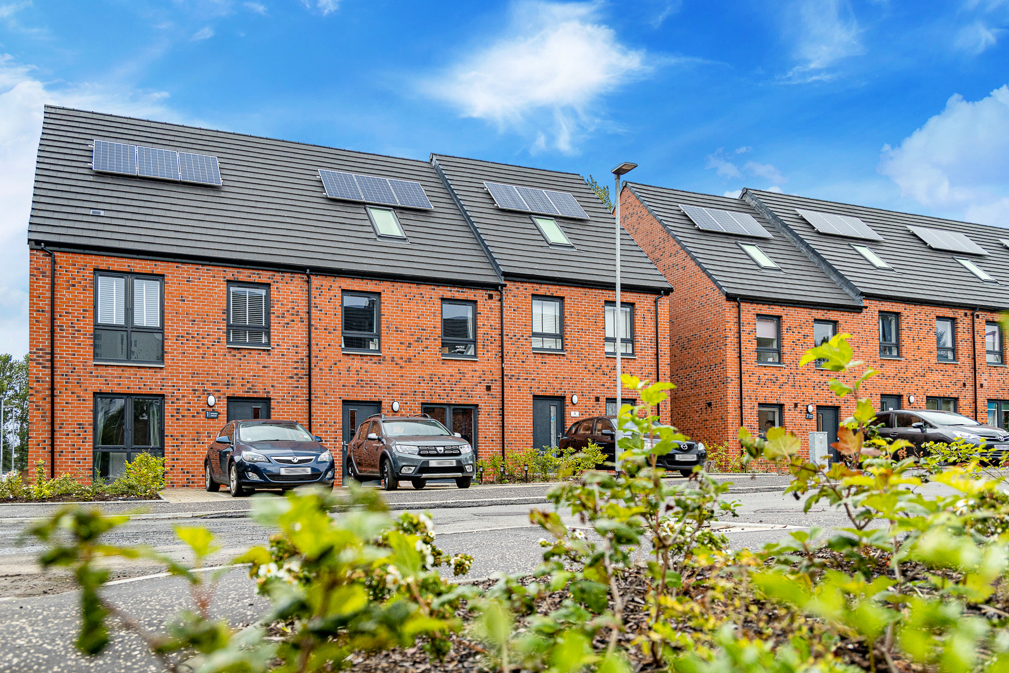 Three and four bedroom semi detached new build homes 