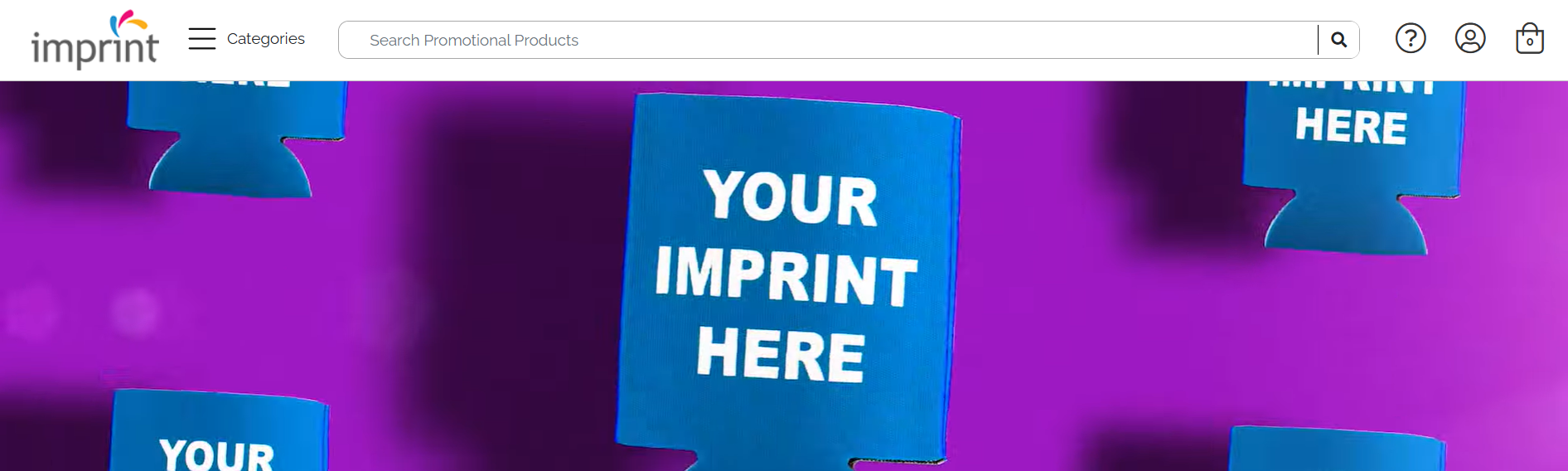 Imprint banner