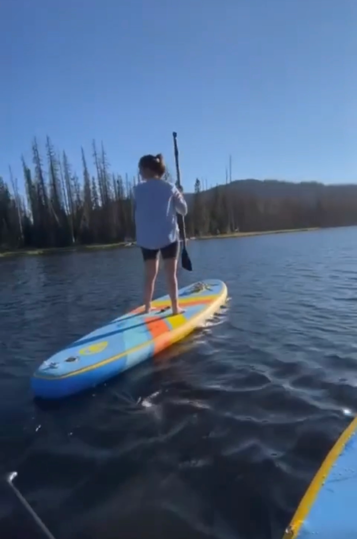 glide stand up paddle board for fishing gear 