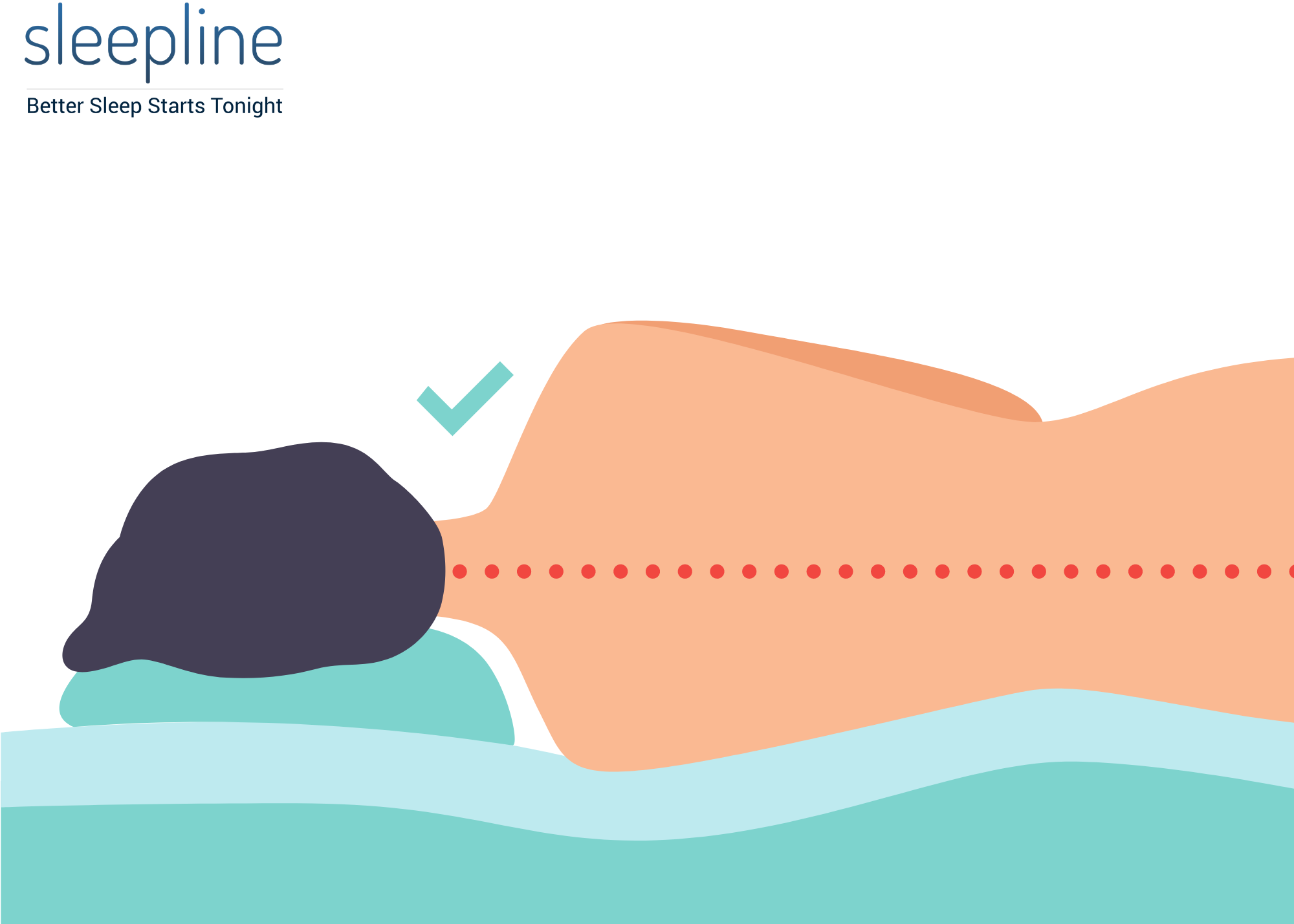 Person laying on a memory foam mattress