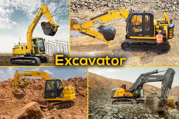  backhoe loaders standard excavators suction pipe excavators