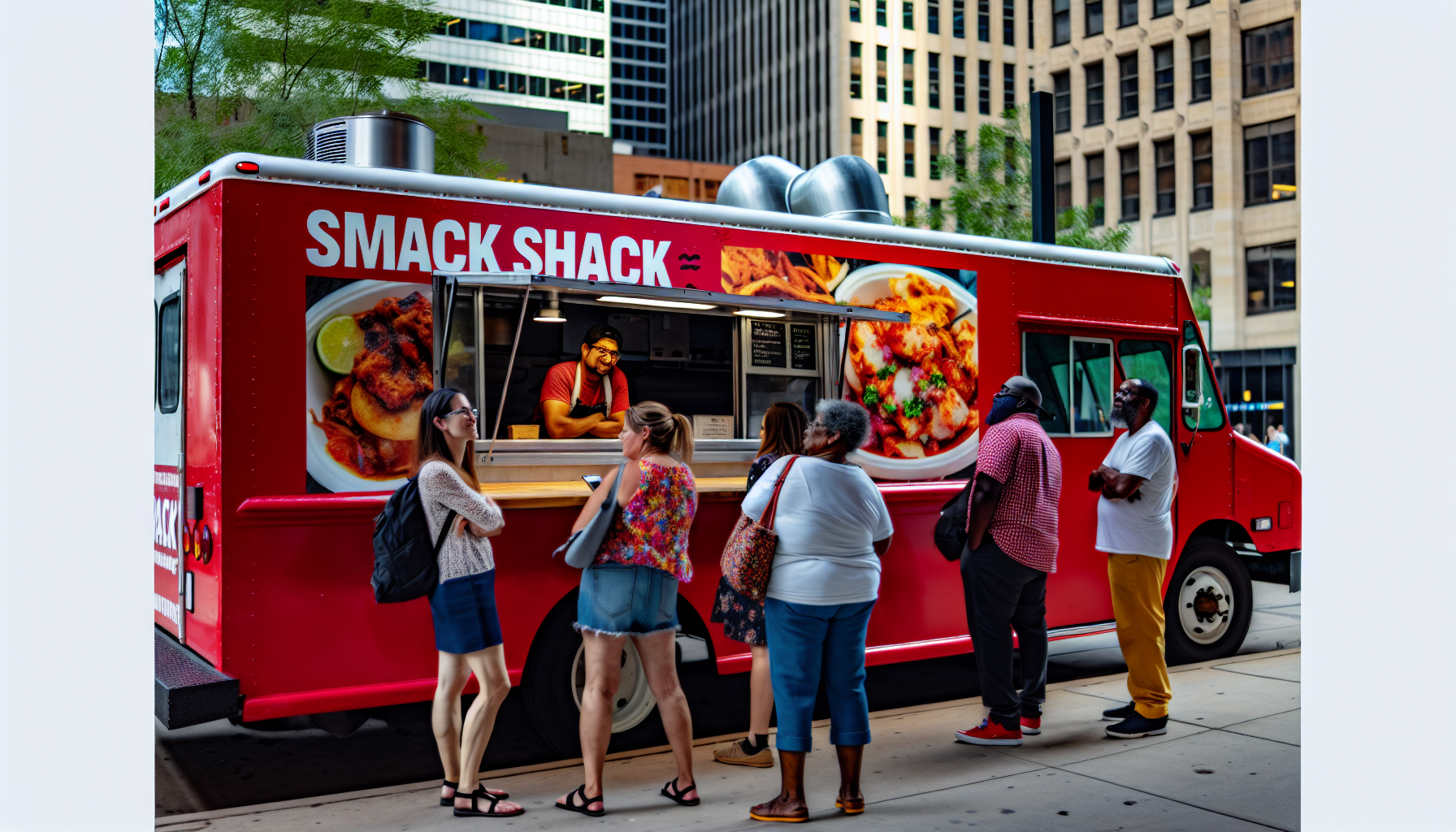 Smack Shack food truck in Minneapolis