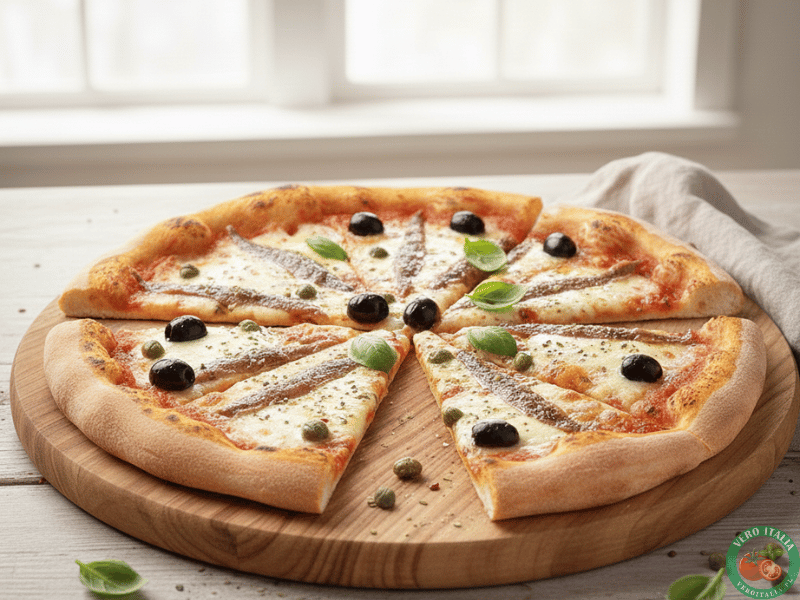 pizza z anchois