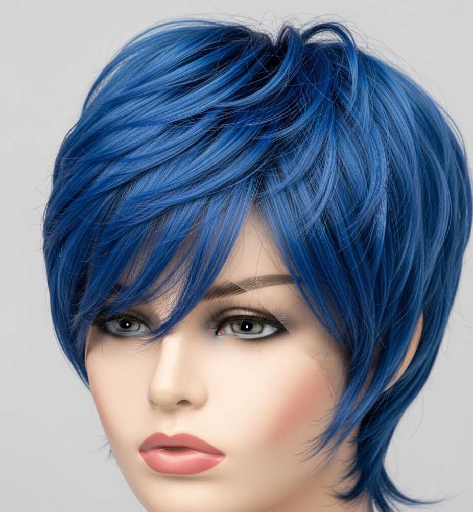 A touch of blue, order your blue wig to add to your joy costume, inside out costume inspiration and outfits