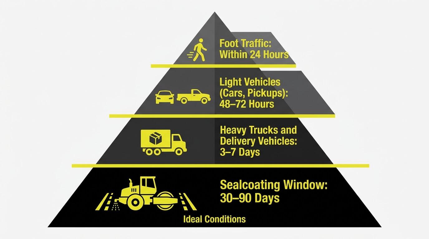 How Soon Can You Use New Asphalt Pavement