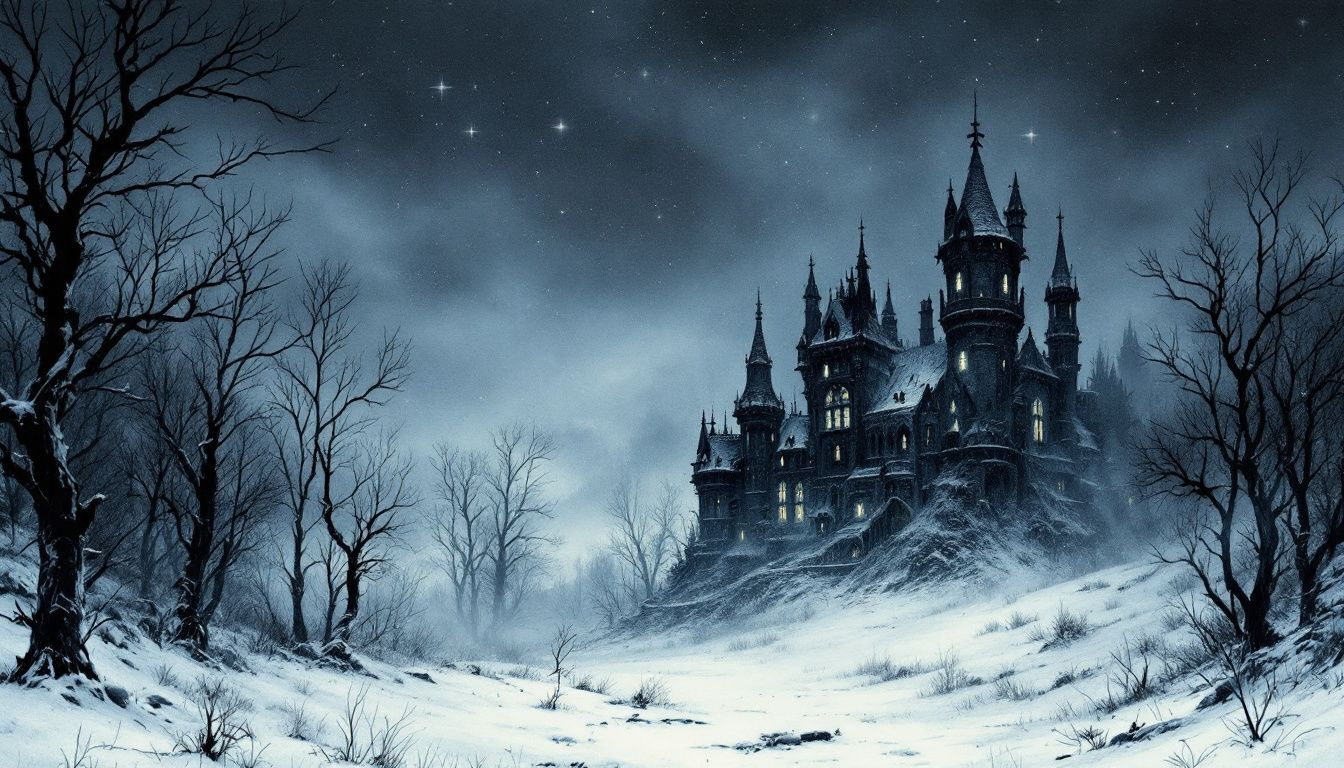 Classic ghost stories set in a winter backdrop.