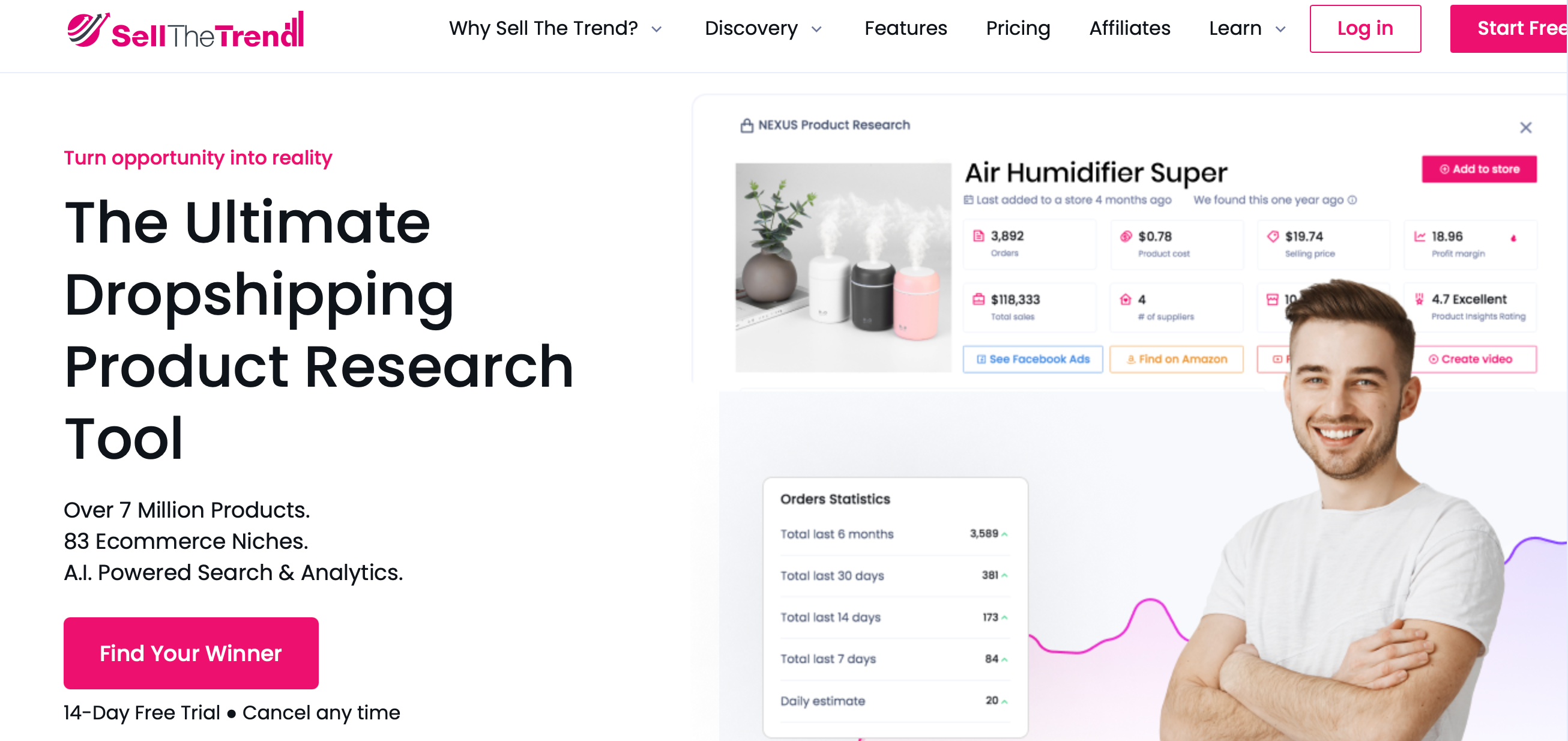 dropshipping from aliexpress to shopify - sell the trend 