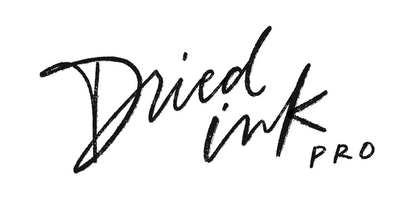Dried Ink Pro brush preview