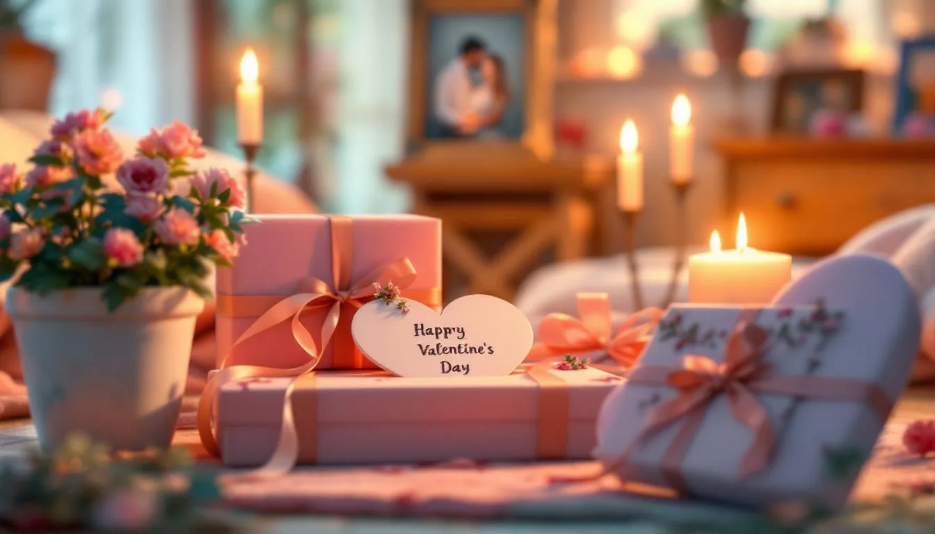 Beautiful gift bundles for Valentine's Day.