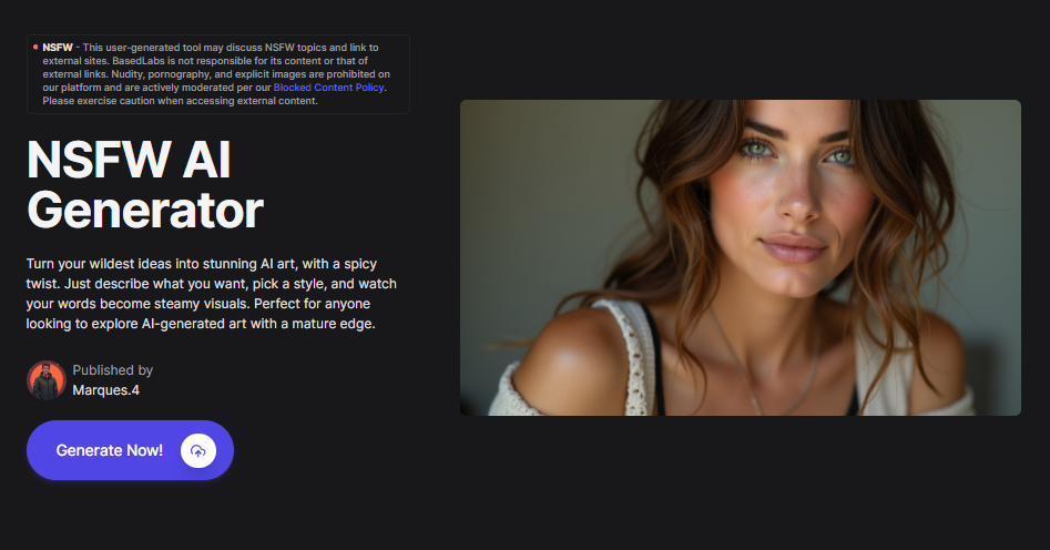 BasedLabs NSFW AI Generator