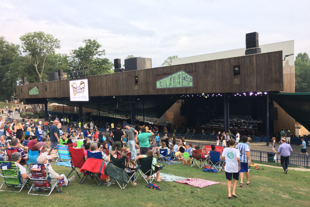 Live Music Performances at Merriweather Post Pavilion