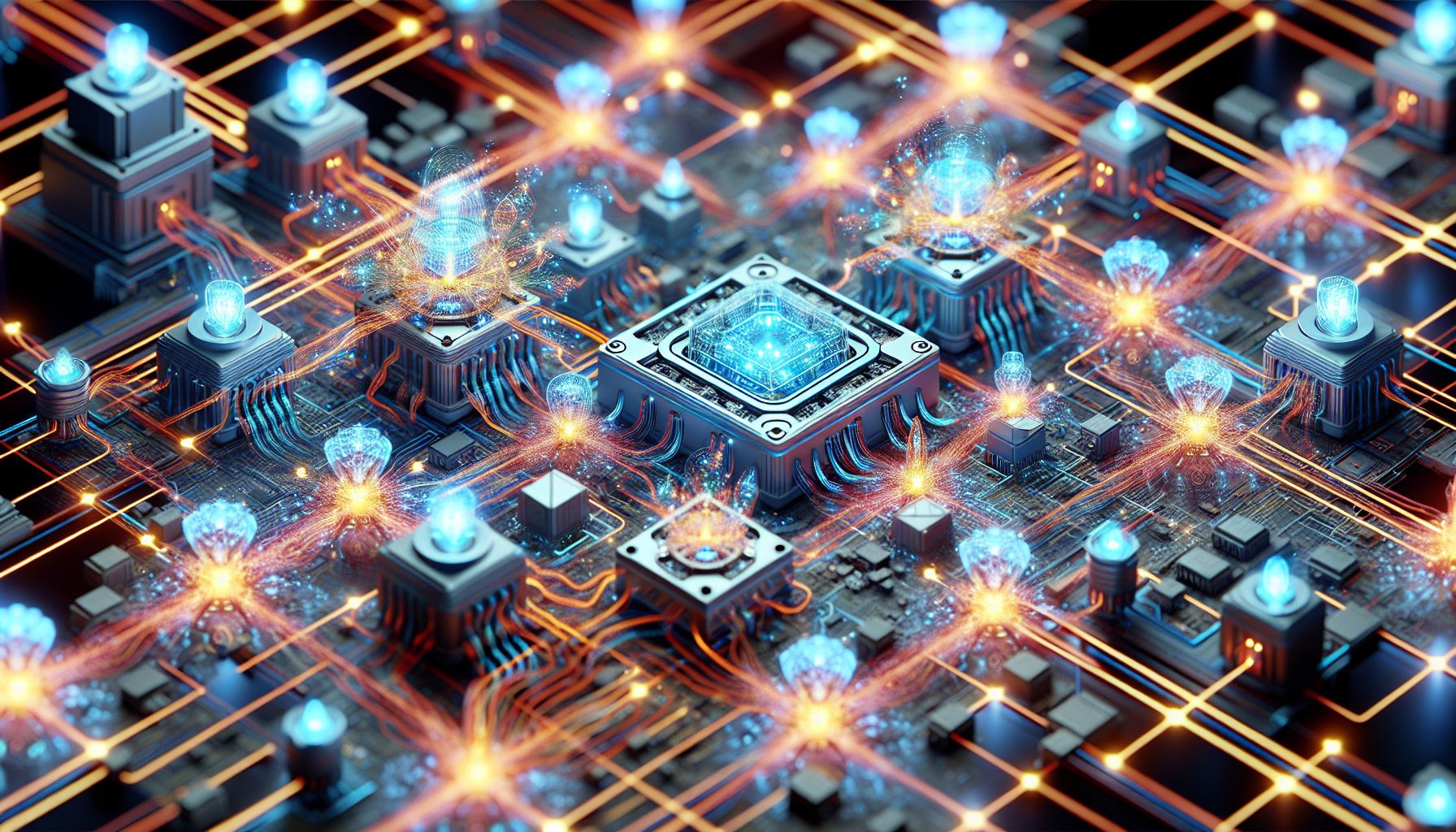 Illustration of silicon carbide power devices