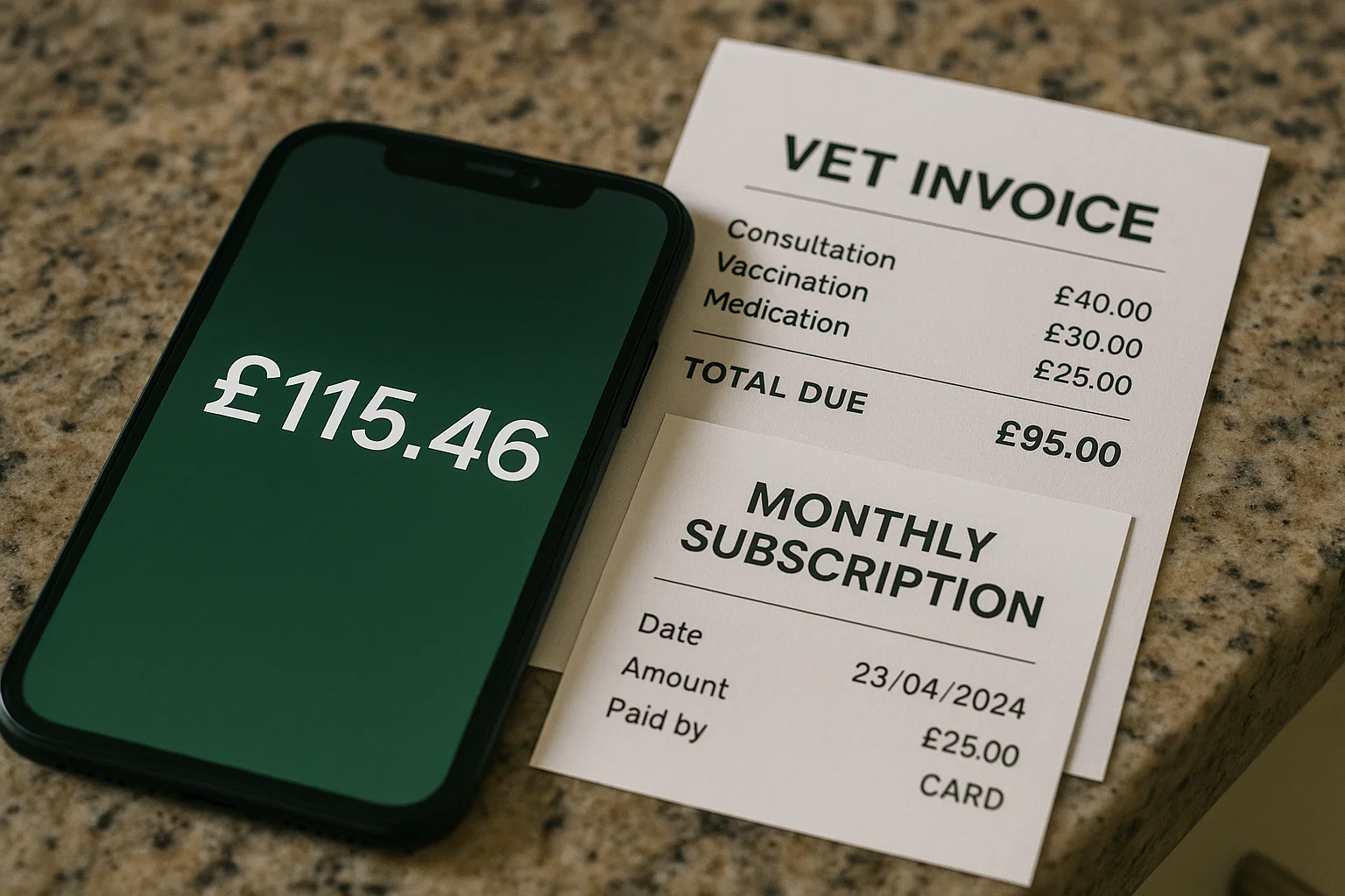 Unexpected spending like phone upgrades and vet bills under IVA review.