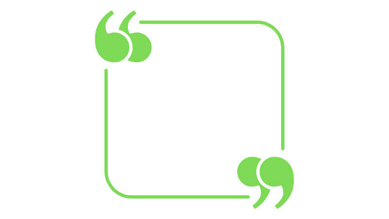 Green quote box. We have gathered quotes from past Ace Hardware employees & managers. 