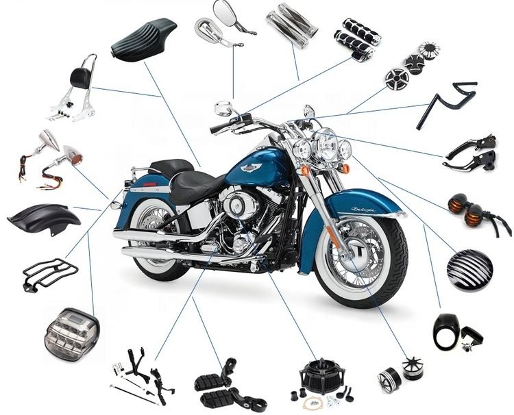 Custom Motorcycle Accessories & Trim