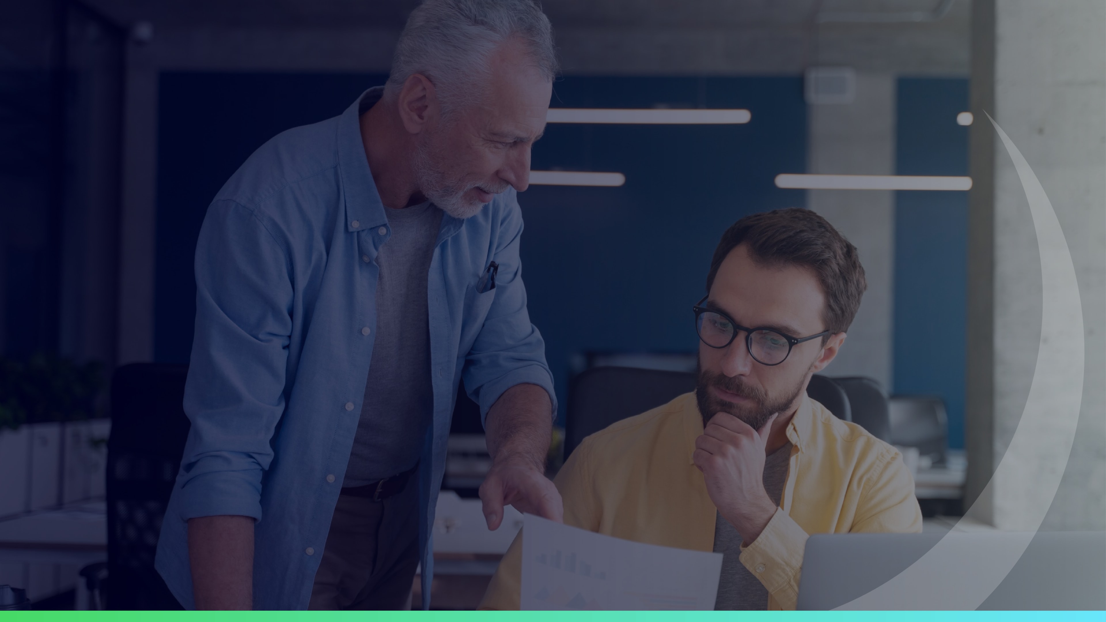A person choosing between a national and local managed services provider for their cloud solutions, cybersecurity services, and more.