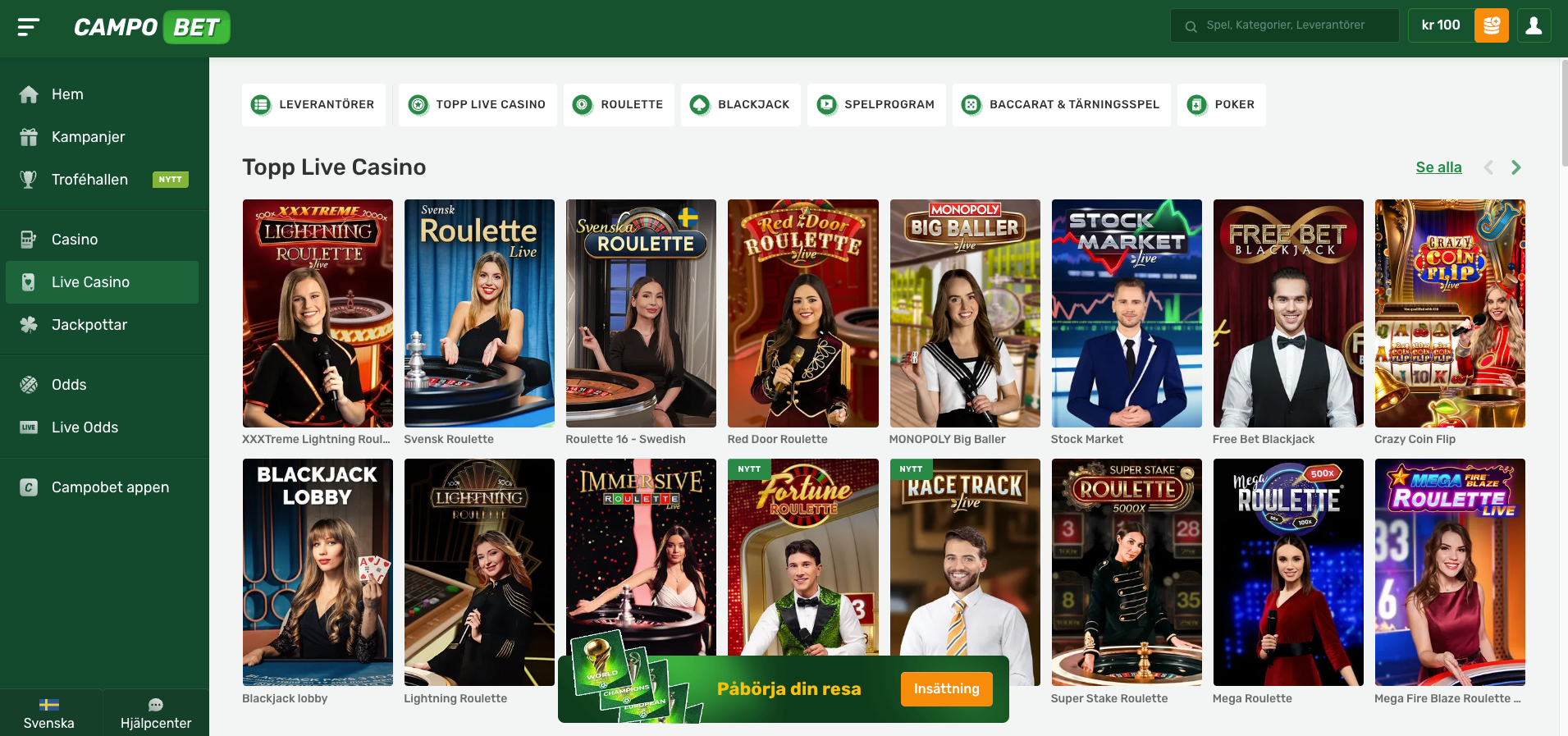 campobet live casino